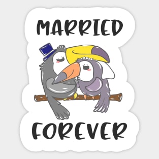 Wedding marriage marriage marriage married Sticker